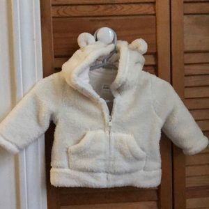 Infant fleece coat
